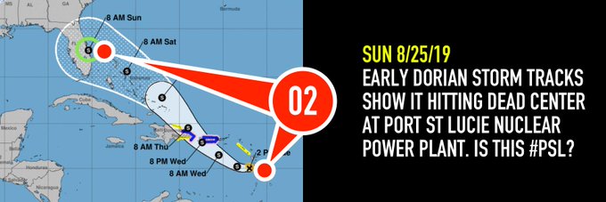 Was Hurricane Dorian a controlled weather battle? White hats vs Black hats in 17 easy infographics.